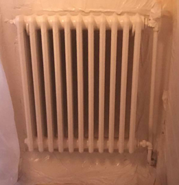 radiator na schilderen